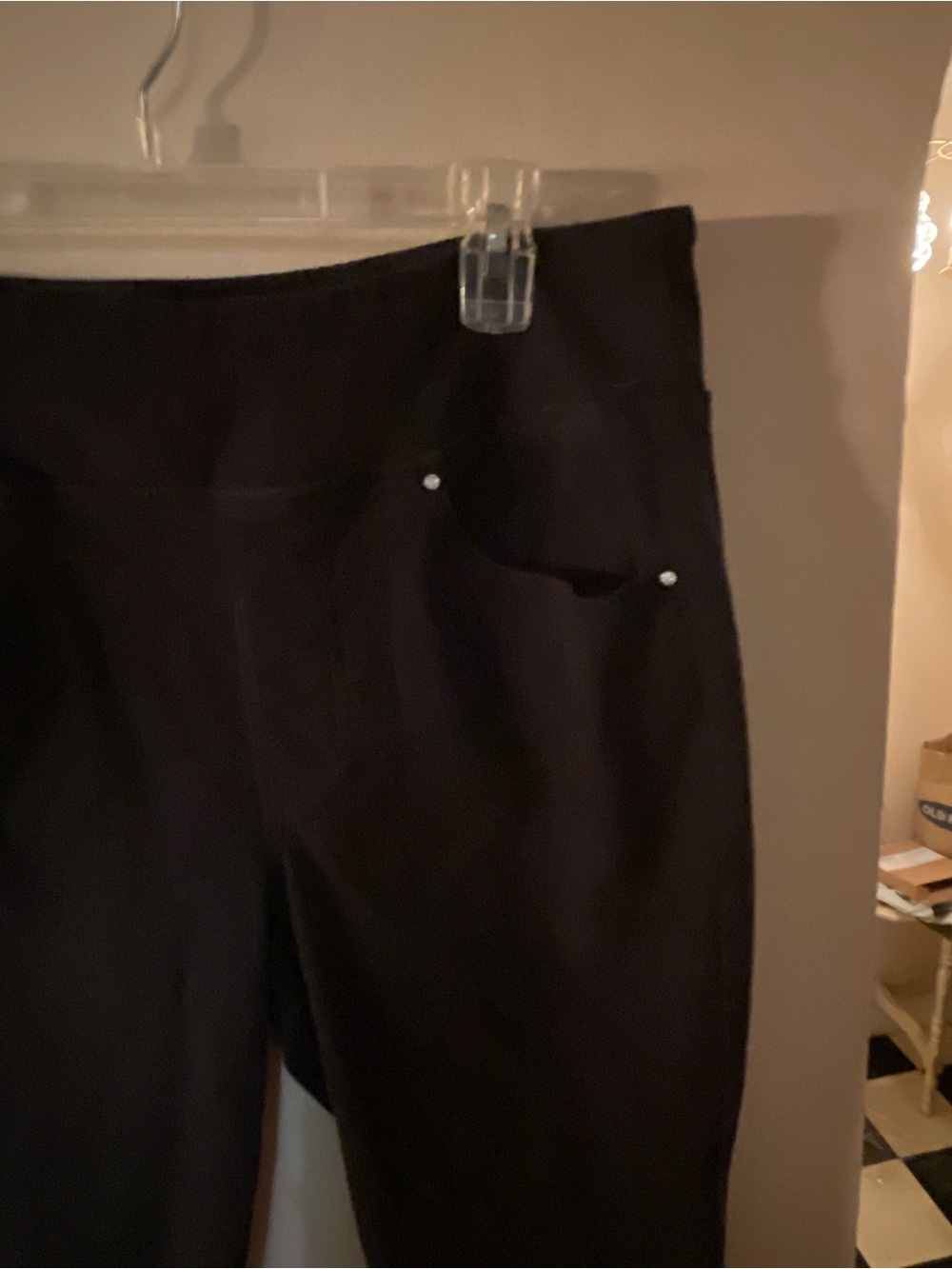 Black Belle by Kim Gravel denim straight leg jeans - Picture 3 of 7